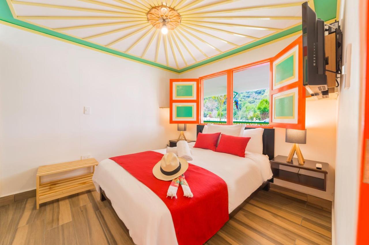 Hotel Mirador De Boquia Salento Eksteriør bilde