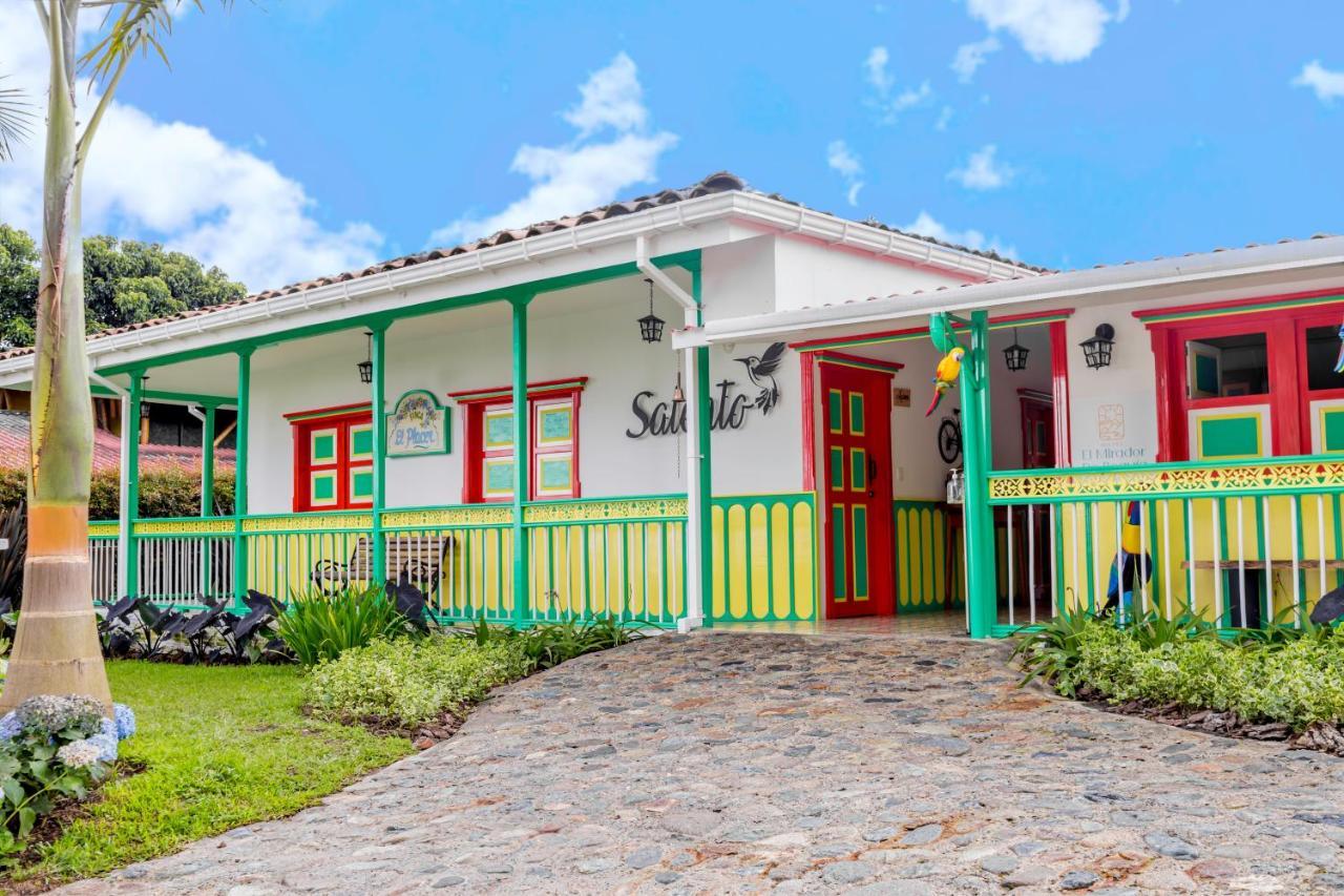 Hotel Mirador De Boquia Salento Eksteriør bilde