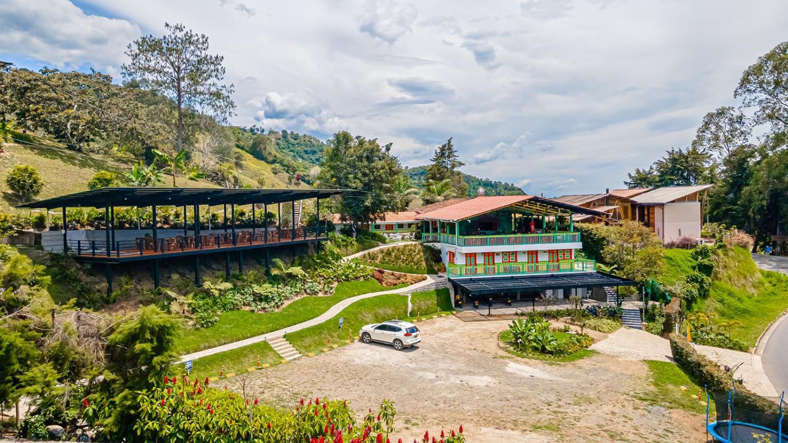 Hotel Mirador De Boquia Salento Eksteriør bilde