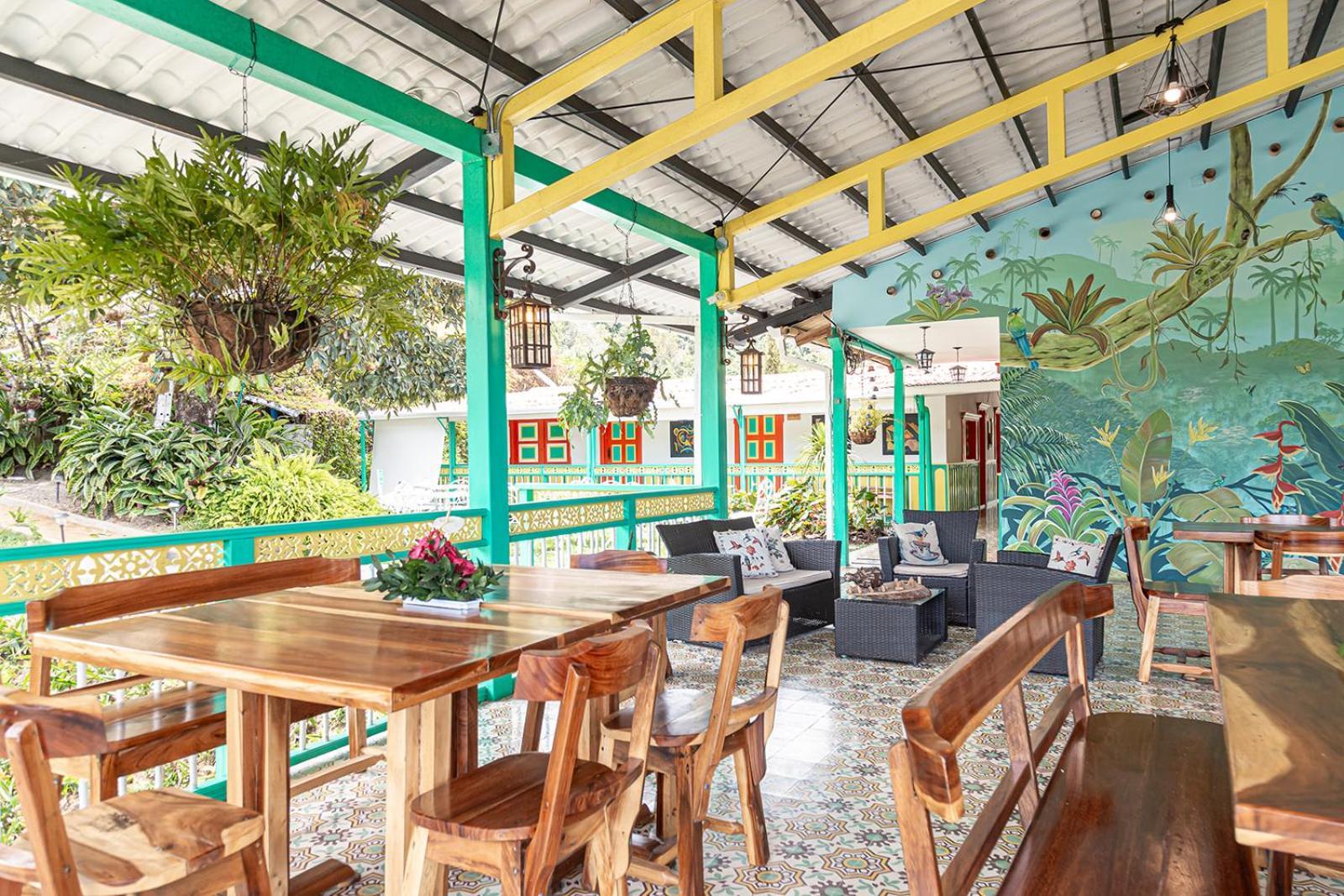 Hotel Mirador De Boquia Salento Eksteriør bilde